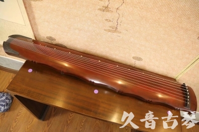 汕头市●久音古琴  ●典藏系列 20230807 [红洒金竹节]