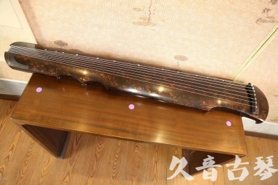 汕头市●久音古琴  ●臻品推荐 20230819 [犀牛皮纹伏羲式]